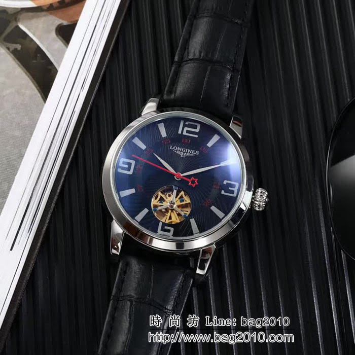 LONGINES浪琴 高級定制 全自動機械男士腕表 WSS2075